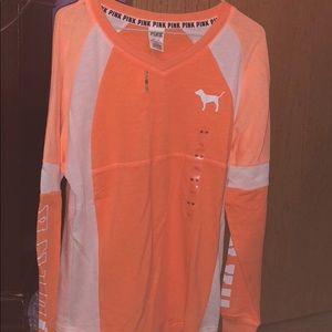 PINK SHIRT NEON ORANGE